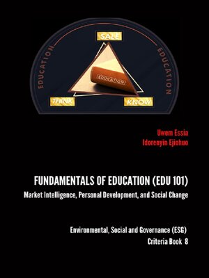 cover image of Fundamentals of Education (EDU 101)